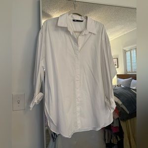 Zara oversized button down